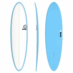 Surfboard TORQ Epoxy TET 7.2 Funboard White Blue