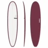 Surfboard TORQ Epoxy TET 8.0 Longboard White Burgu -Torq Verkaufsgeschäft surfboard torq epoxy tet 80 longboard white burgu