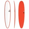 Surfboard TORQ Epoxy TET 8.6 Longboard White Red -Torq Verkaufsgeschäft surfboard torq epoxy tet 86 longboard white red