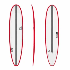 Surfboard TORQ Epoxy TET CS 8.0 Long Carbon Red