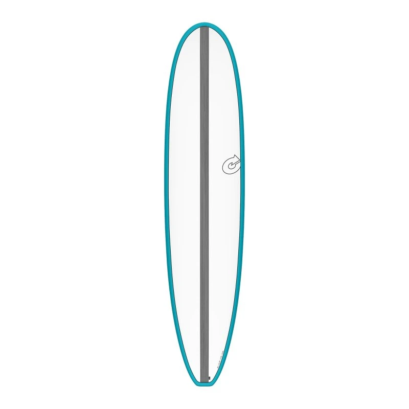 Surfboard TORQ Epoxy TET CS 8.6 Long Carbon Teal 3 Surfboard TORQ Epoxy TET CS 8.6 Long Carbon Teal