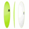 Surfboard TORQ Softboard 7.6 Funboard Grün -Torq Verkaufsgeschäft surfboard torq softboard 76 funboard gruen