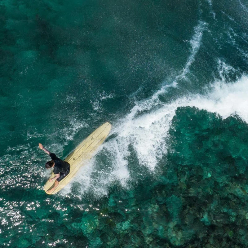 Surfboard TORQ TEC Delpero Classic 9.2 Weiss 7 Surfboard TORQ TEC Delpero Classic 9.2 Weiss – Bild 5